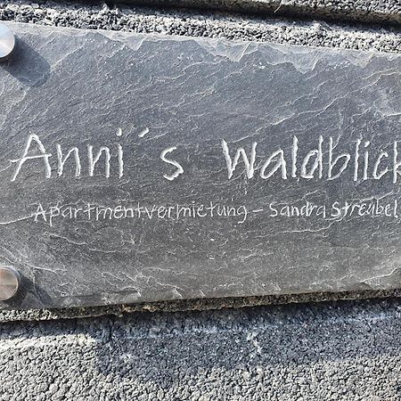 Anni'S Waldblick Apartment Burgstadt Exterior photo